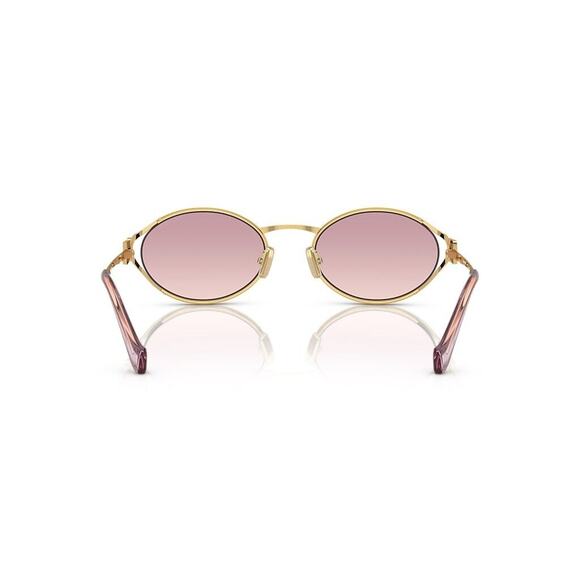 MIU MIU MU 52YS 5AK06S Gold Pink Gradient Lens Women Sunglasses AUTHENTIC main image 5